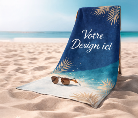 Serviette de Plage personnalisée
