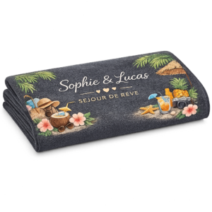 Tapis de bain personnalisé