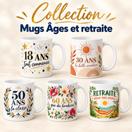 Mugs Âges et retraite