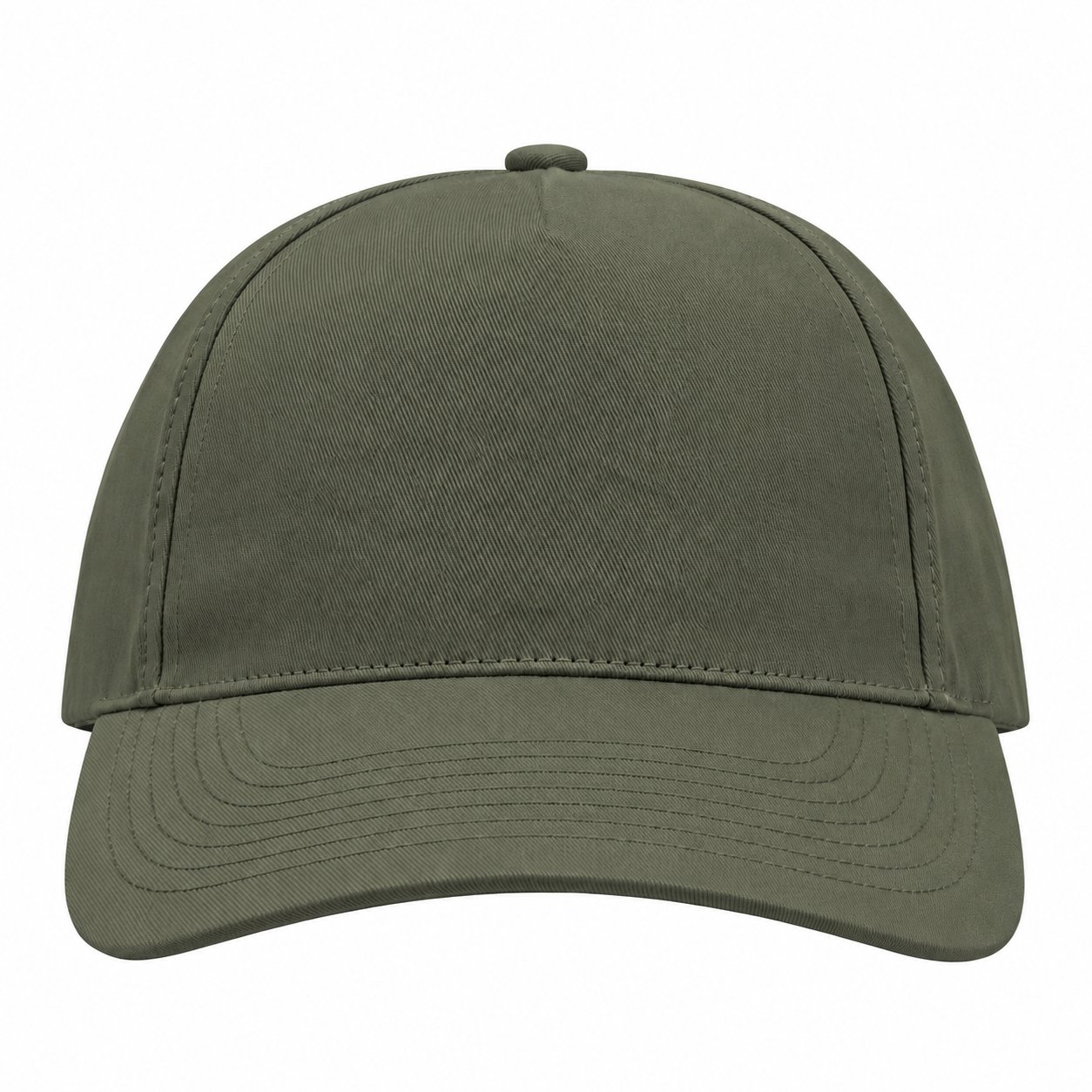 Casquette Atlantis Start Five kaki personnalisable avec logo, texte ou photo