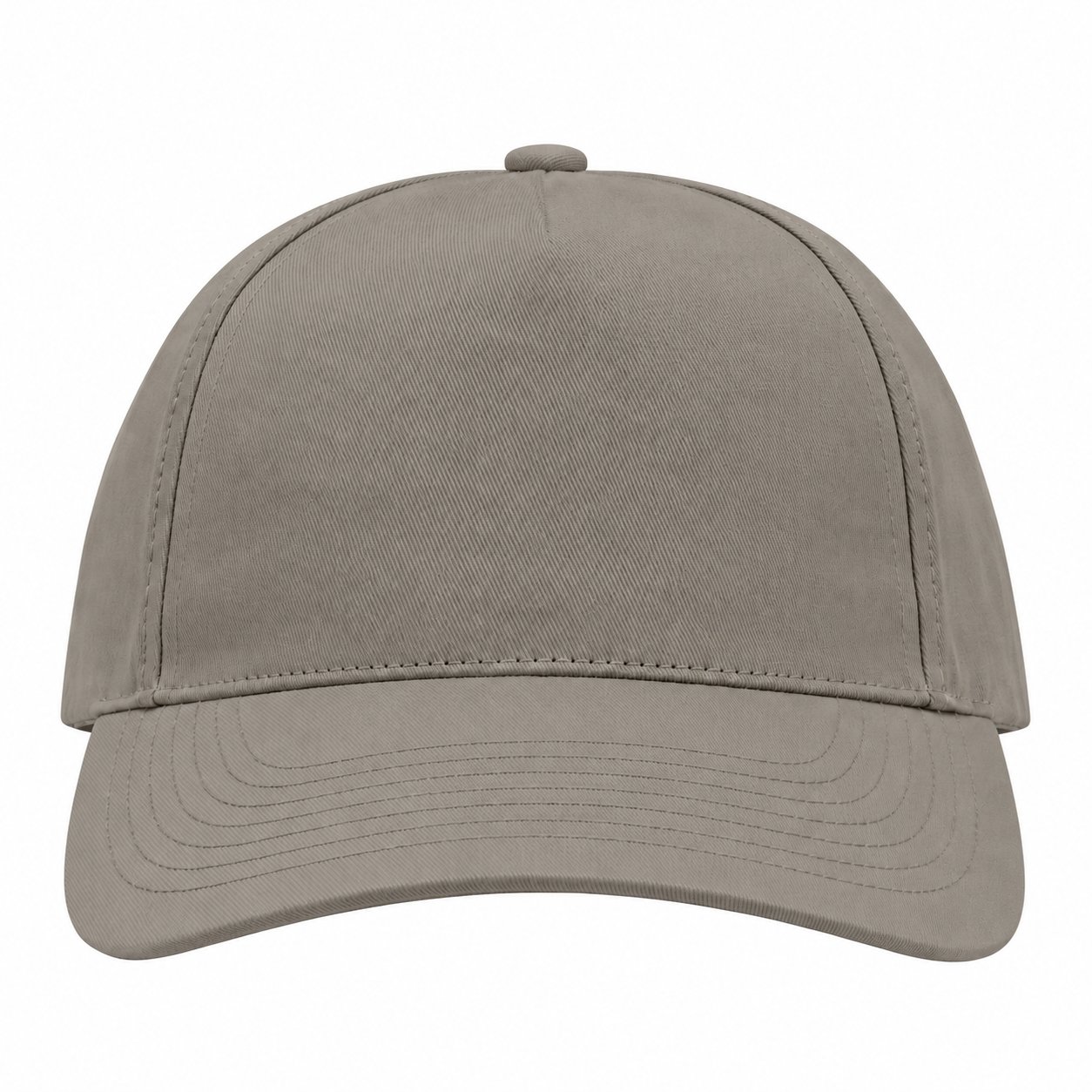 Casquette Atlantis Start Five taupe personnalisable avec logo, texte ou photo