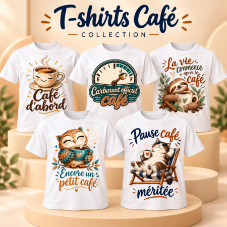 T-shirts Café