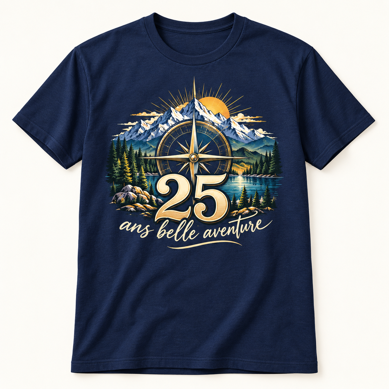 T-shirt 25 ans belle aventure