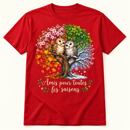 T-shirt Amis pour toutes les saisons