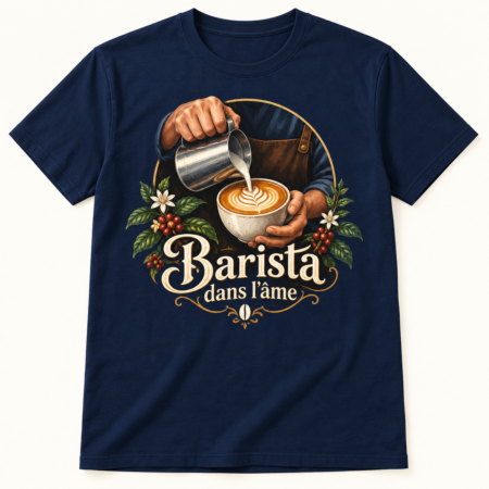 T-shirt Barista dans l’âme