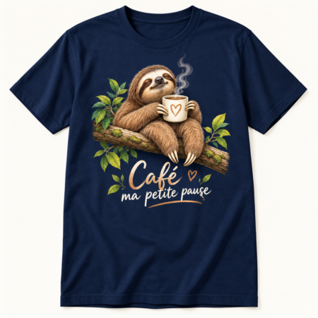 T-shirt Café ma petite pause