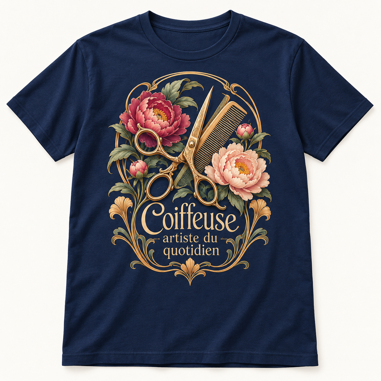 T-shirt Coiffeuse artiste du quotidien