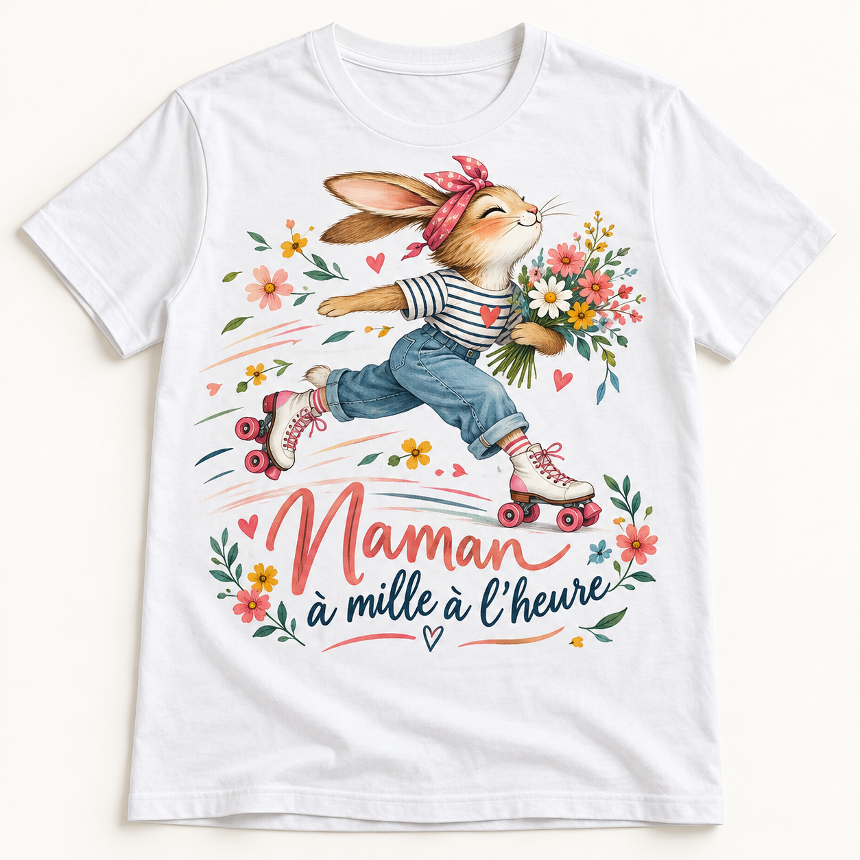 T-shirt Maman à mille à l’heure