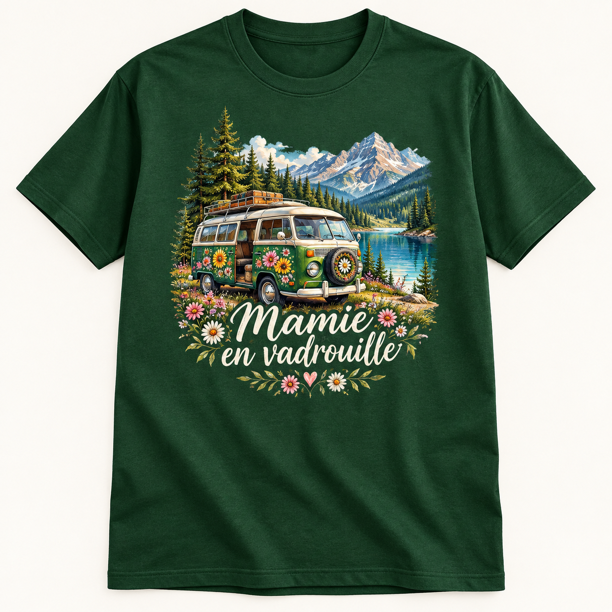 T-shirt Mamie en vadrouille