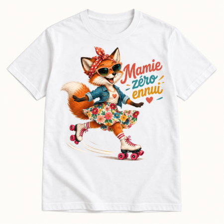 T-shirt Mamie zéro ennui