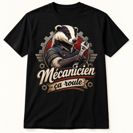 T-shirt Mécanicien ça roule