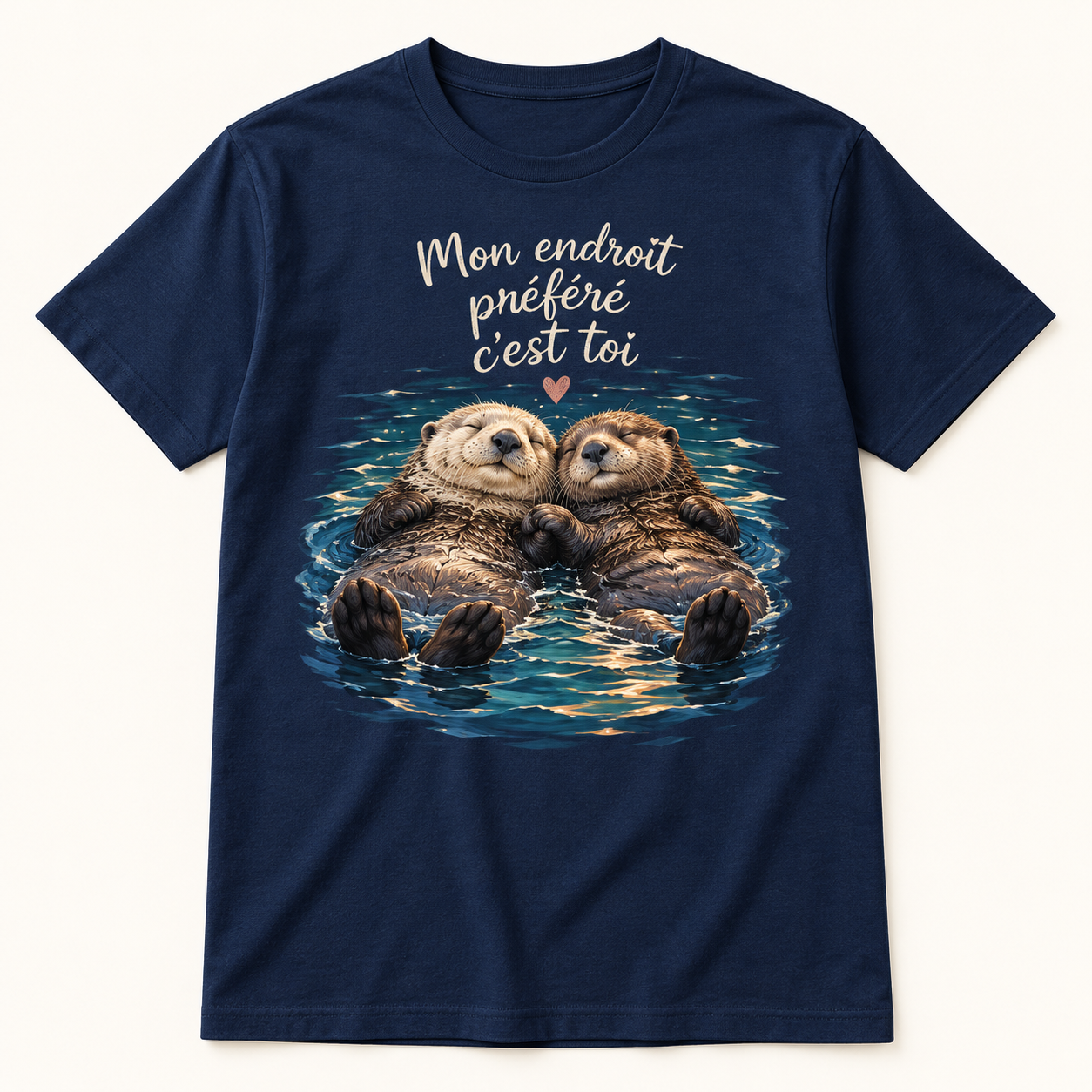 T-shirt Mon endroit préféré c’est toi
