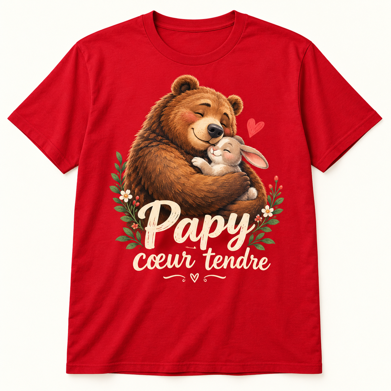 T-shirt Papy cœur tendre