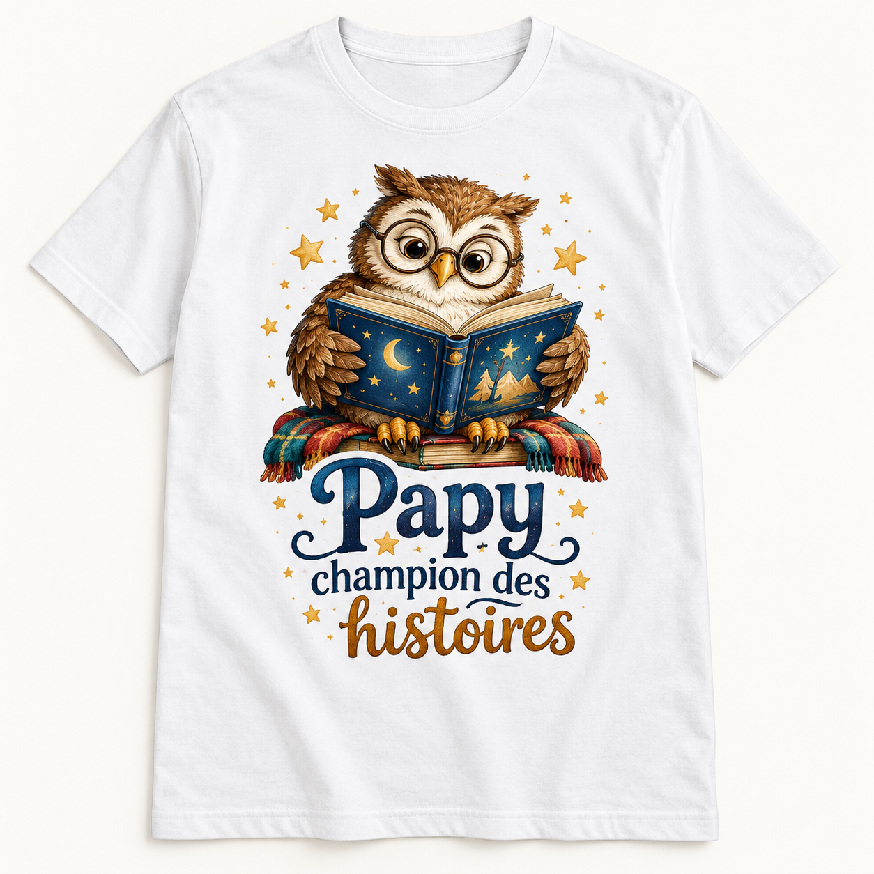 T-shirt Papy champion des histoires