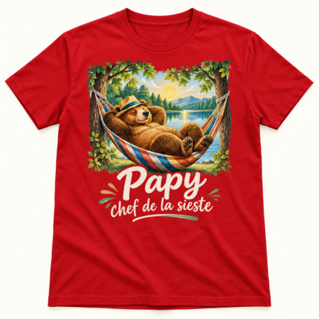 T-shirt Papy chef de la sieste
