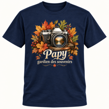 T-shirt Papy gardien des souvenirs