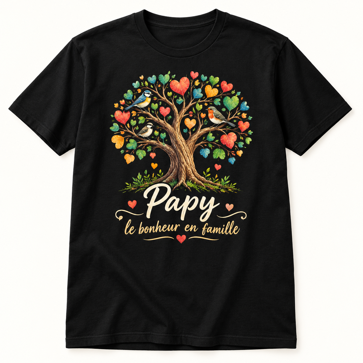 T-shirt Papy le bonheur en famille