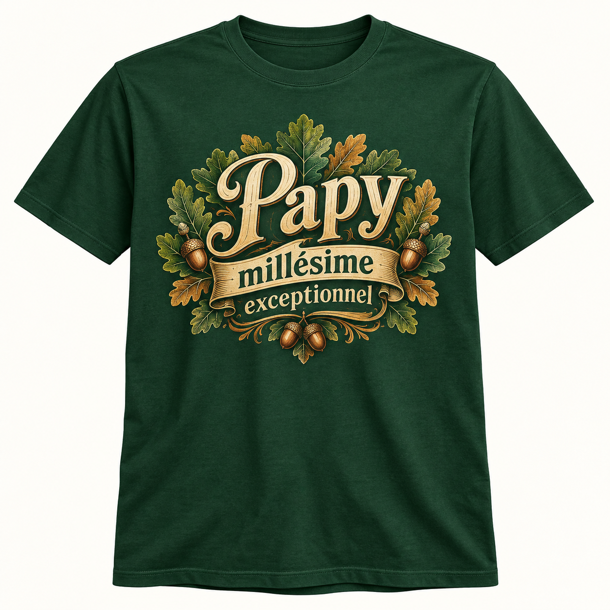 T-shirt Papy millésime exceptionnel