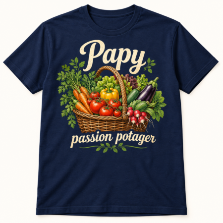 T-shirt Papy passion potager