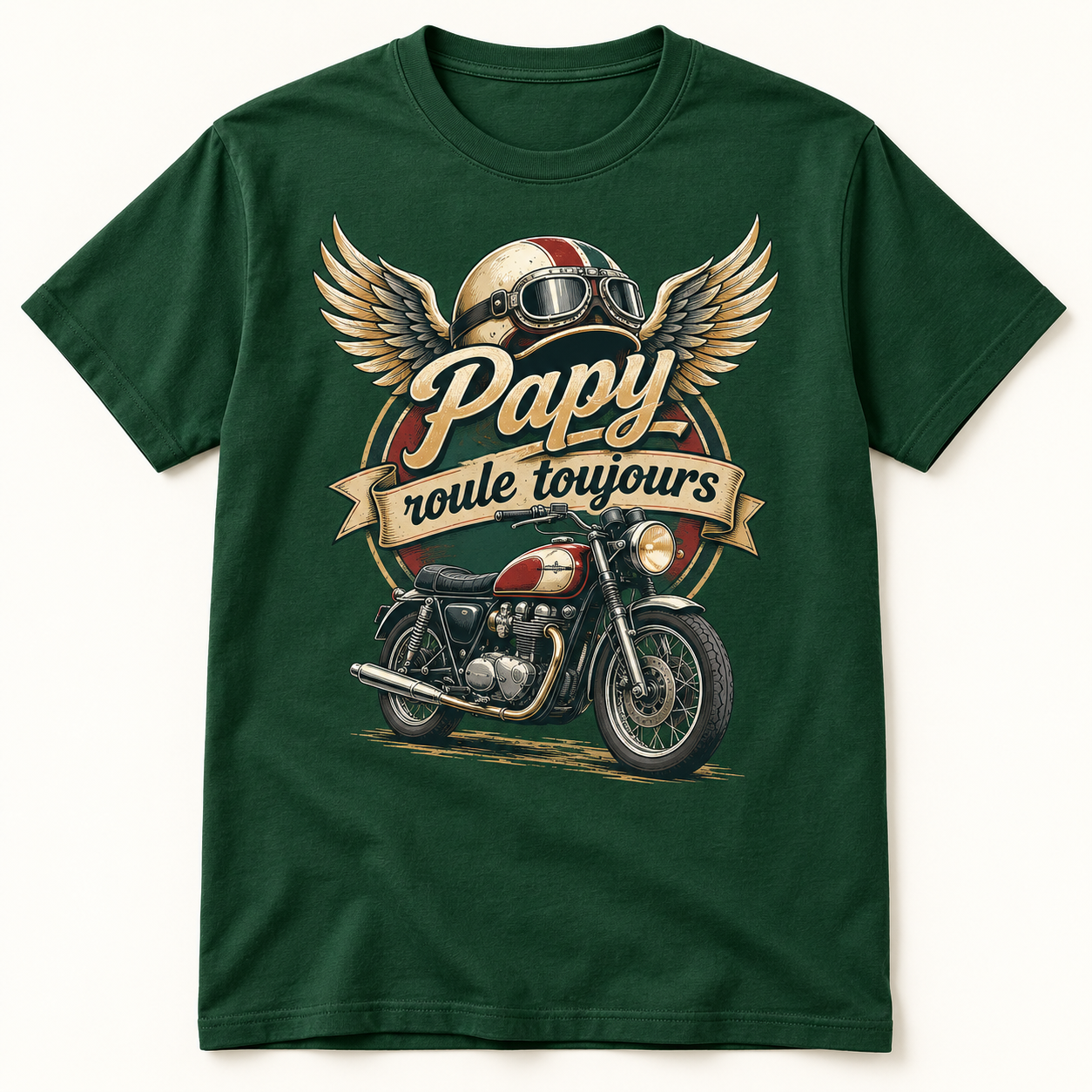 T-shirt Papy roule toujours