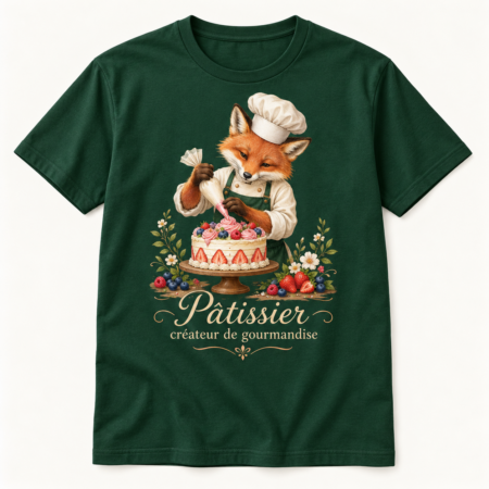 T-shirt Pâtissier créateur de gourmandise