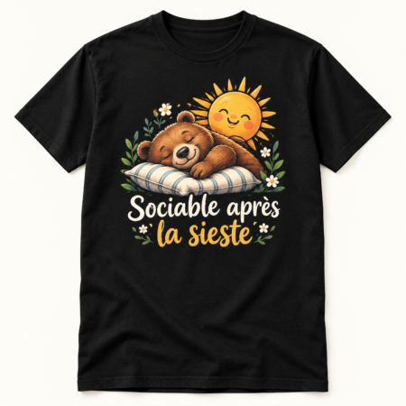 T-shirt Sociable après la sieste