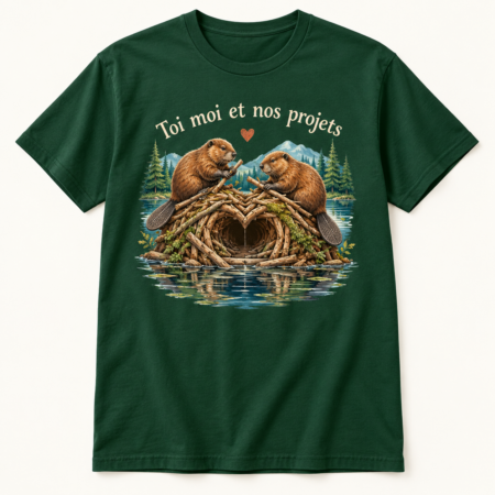 T-shirt Toi moi et nos projets