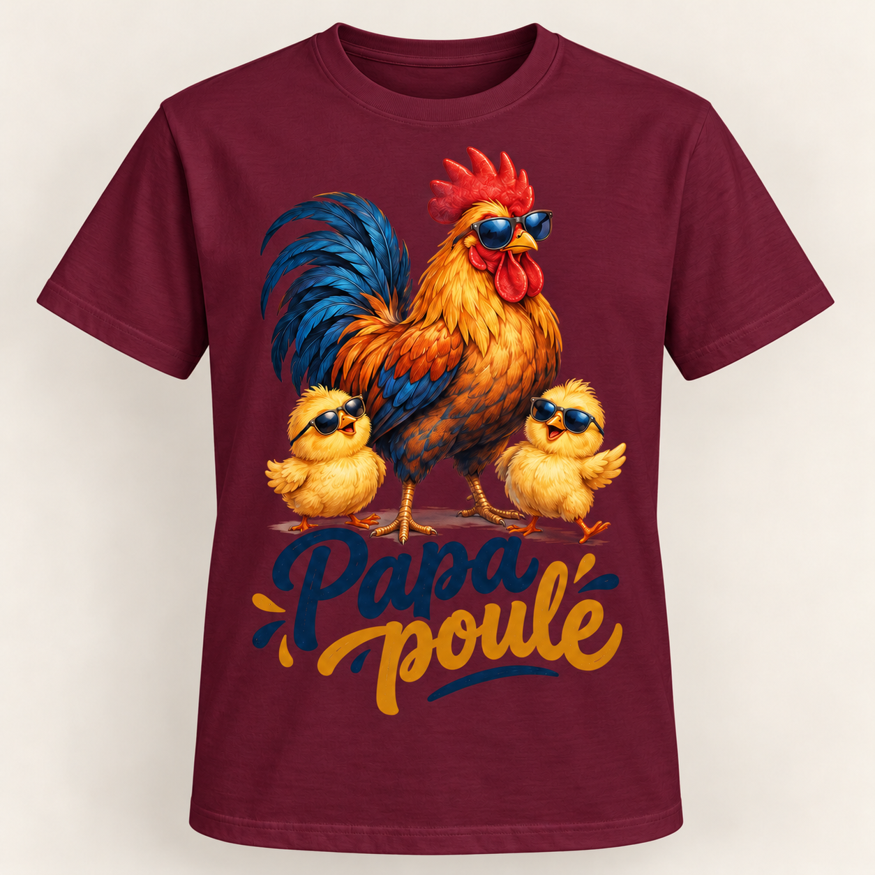 T-shirt Papa poule – Image 10