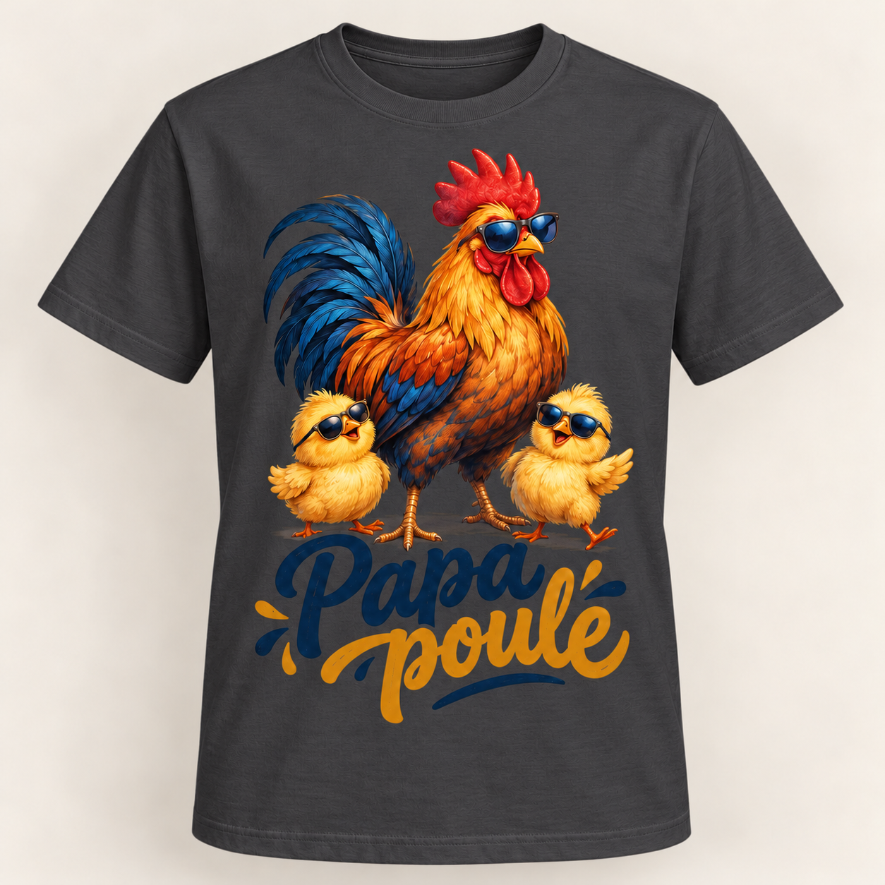 T-shirt Papa poule – Image 9