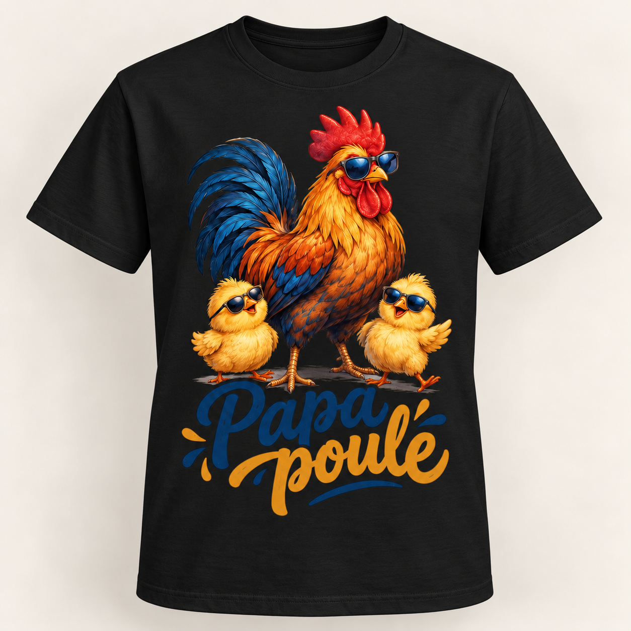 T-shirt Papa poule – Image 6