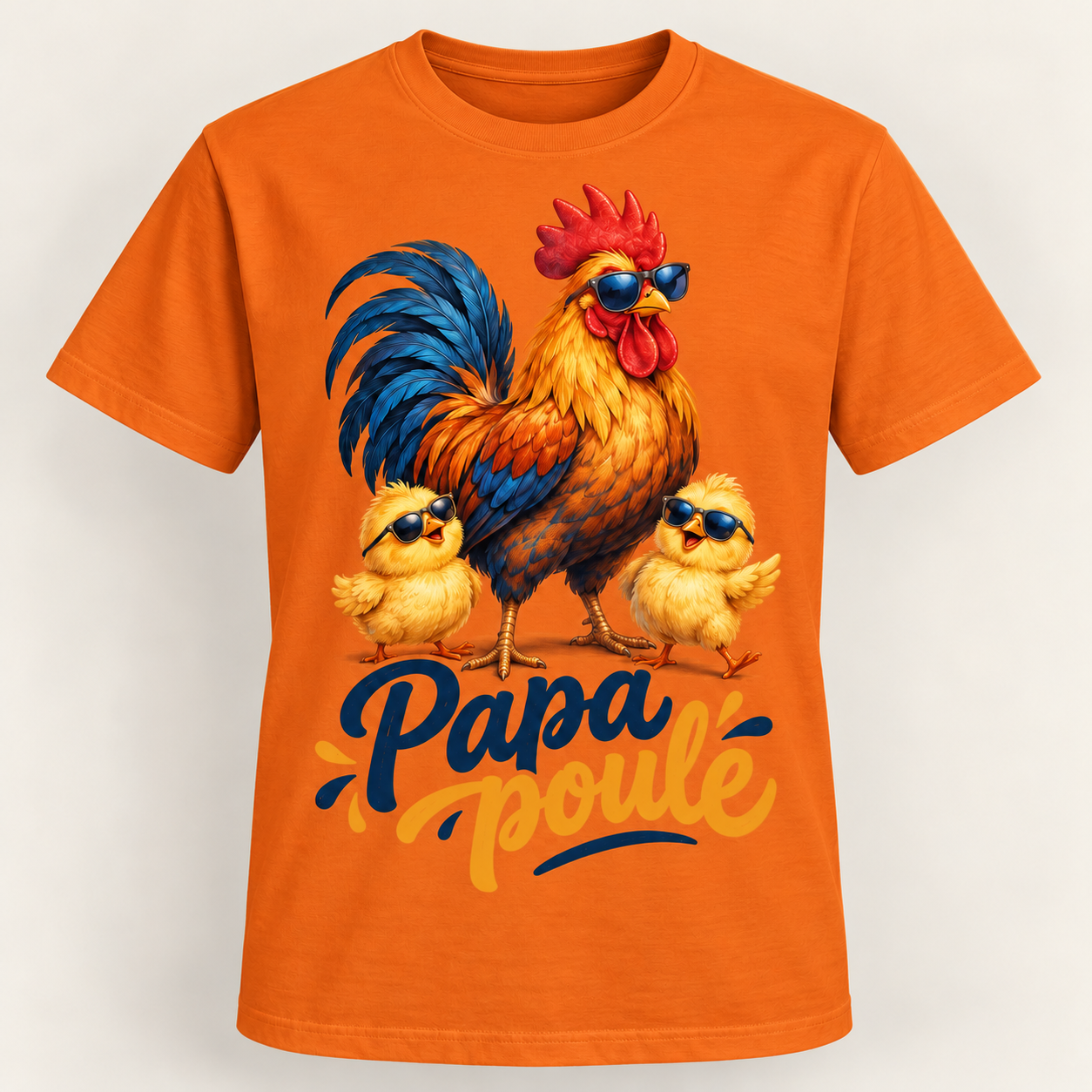 T-shirt Papa poule – Image 5