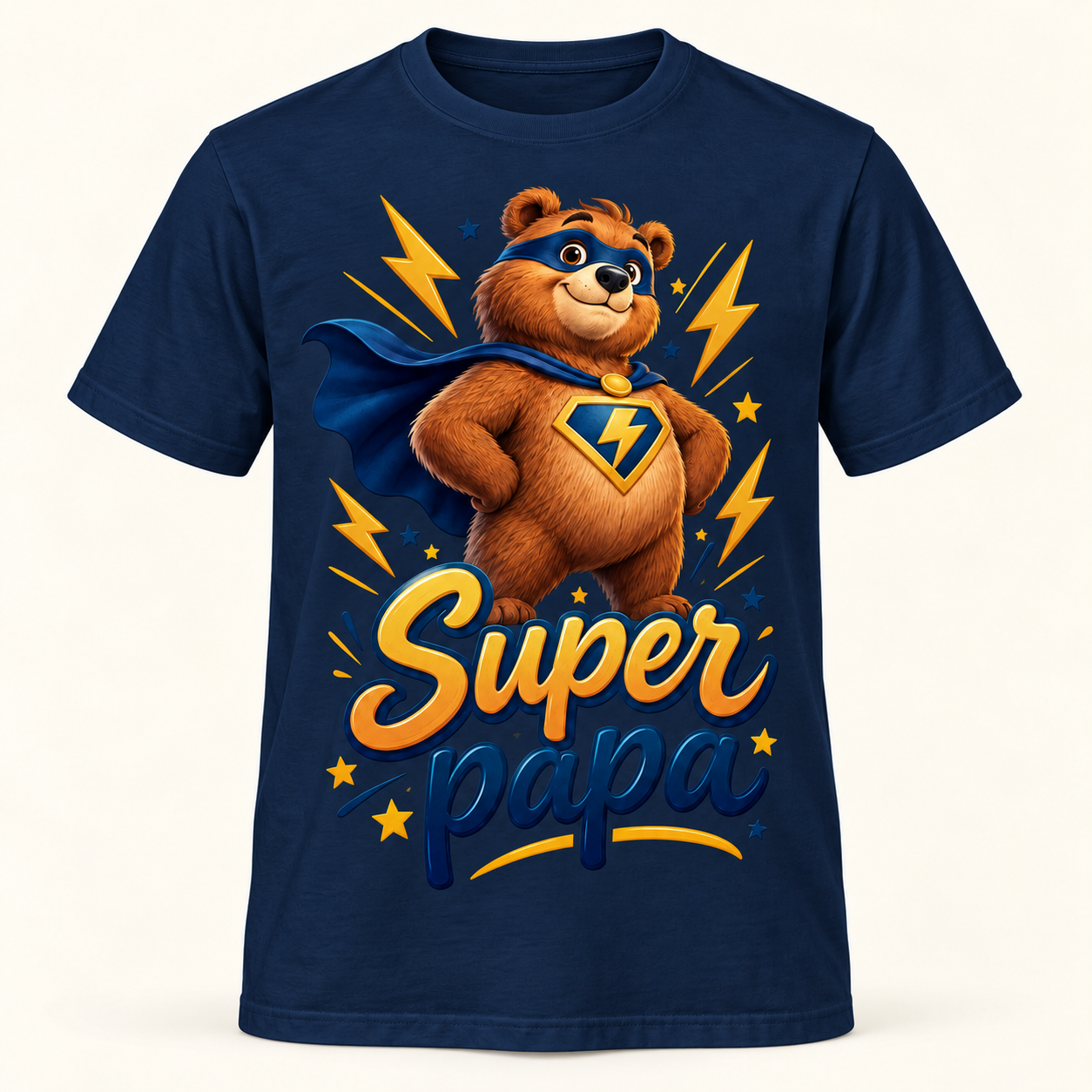T-shirt Super papa – Image 11