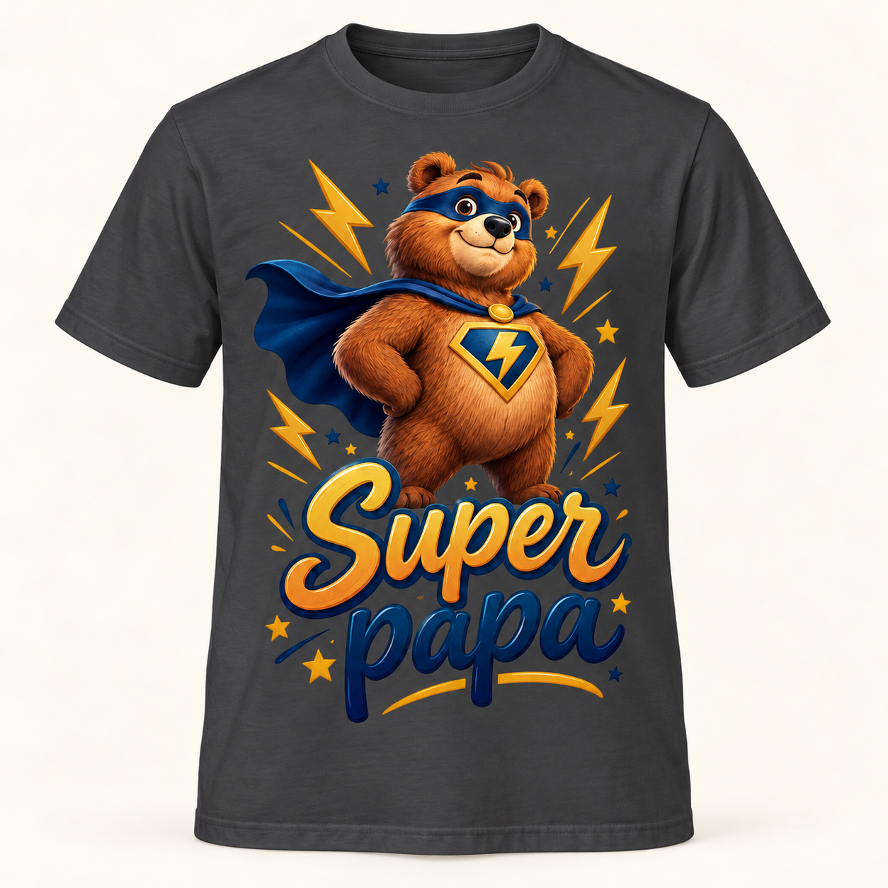 T-shirt Super papa – Image 9