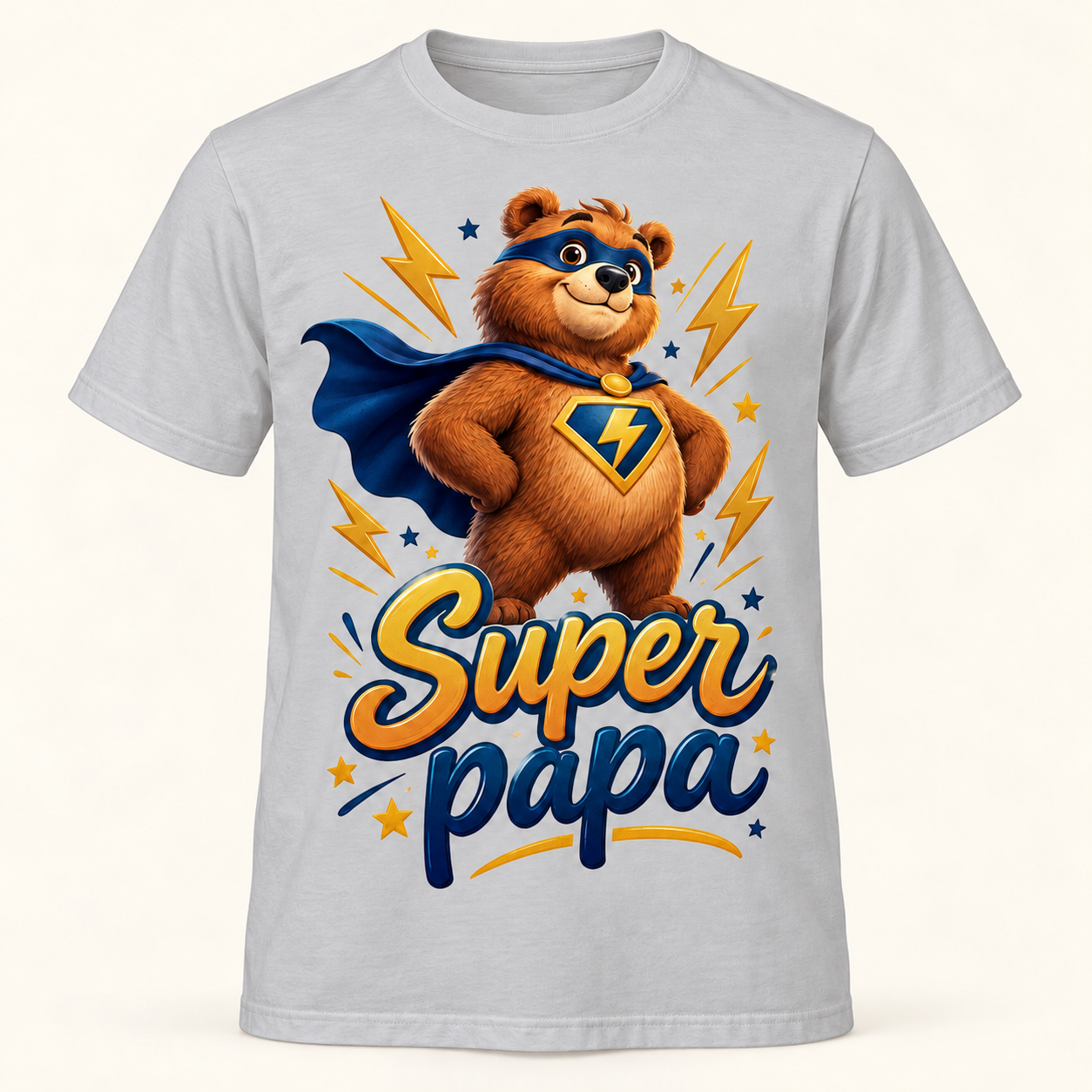 T-shirt Super papa – Image 8