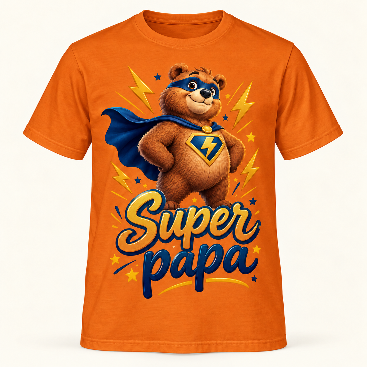 T-shirt Super papa – Image 5
