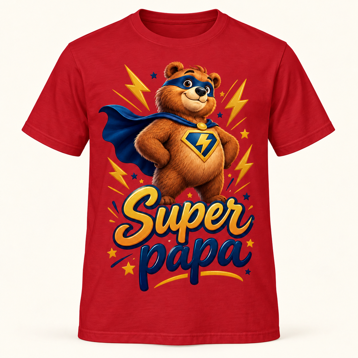 T-shirt Super papa – Image 4