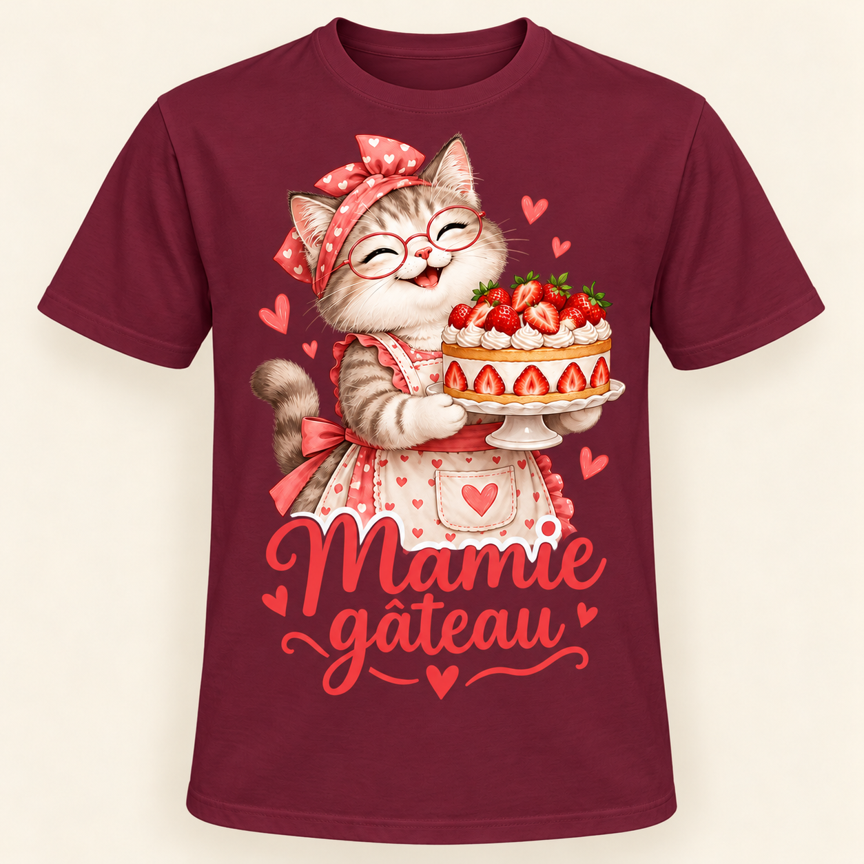 T-shirt Mamie gâteau – Image 5