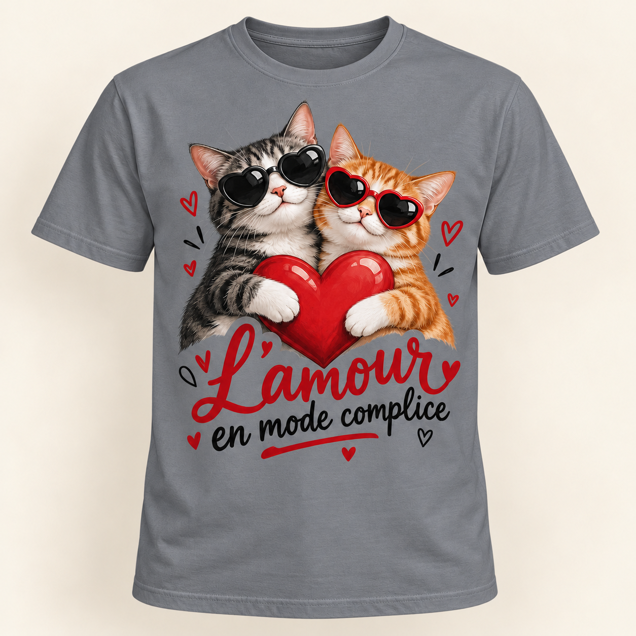 T-shirt L’amour en mode complice – Image 3