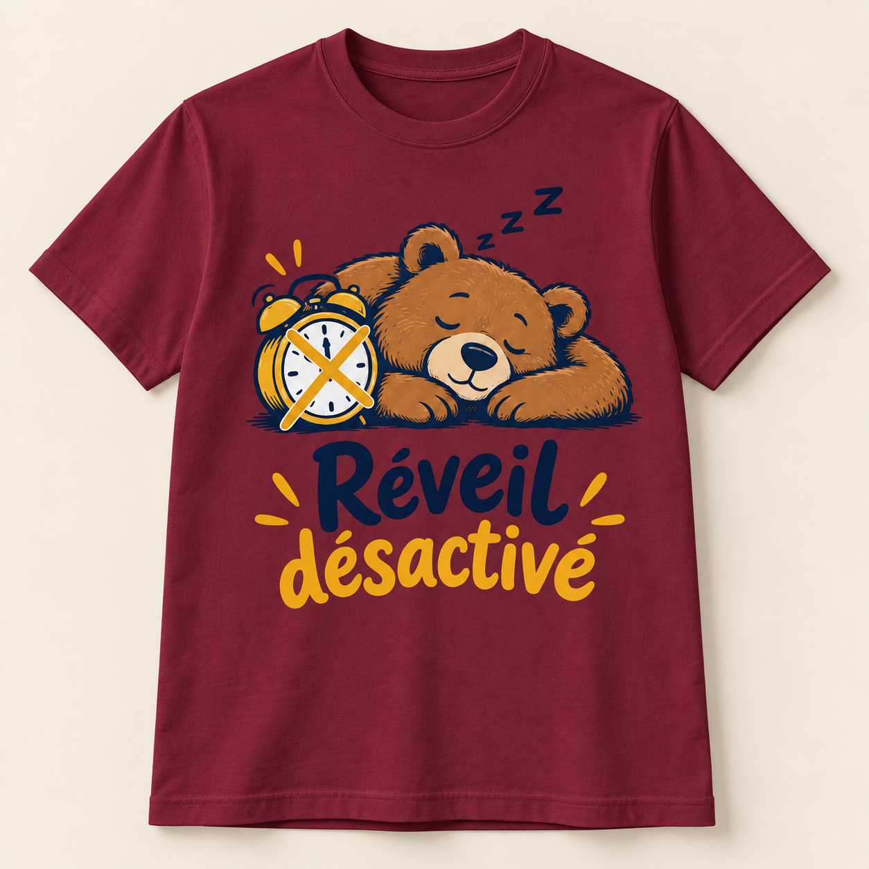 T-shirt Réveil désactivé – Image 5