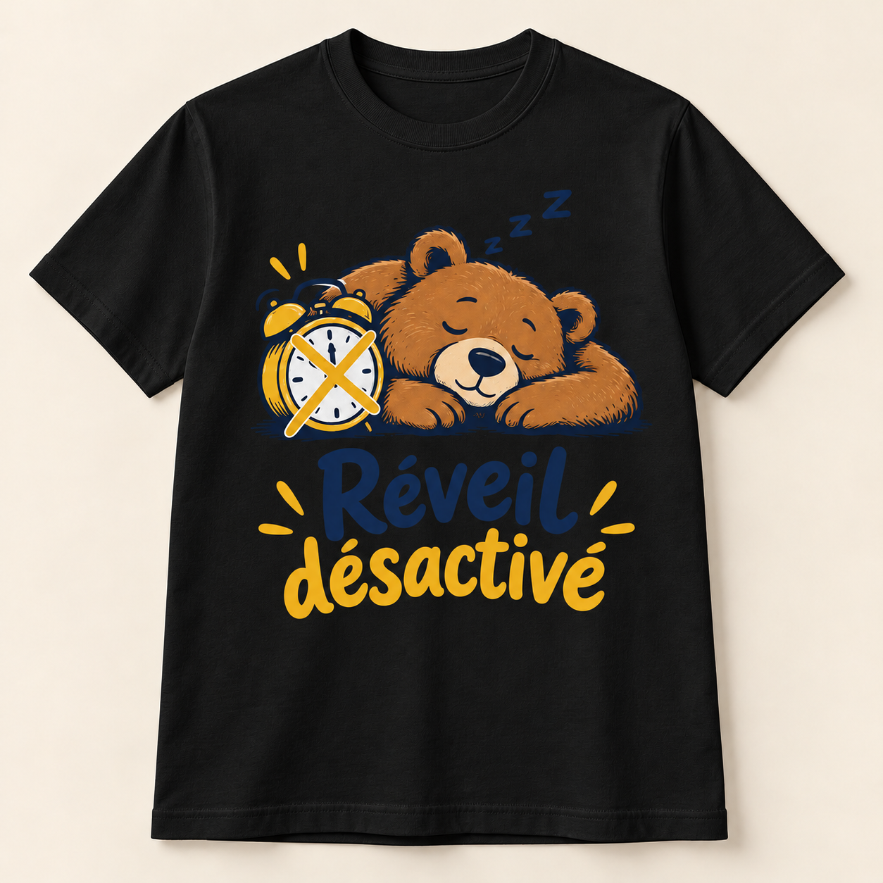 T-shirt Réveil désactivé – Image 2