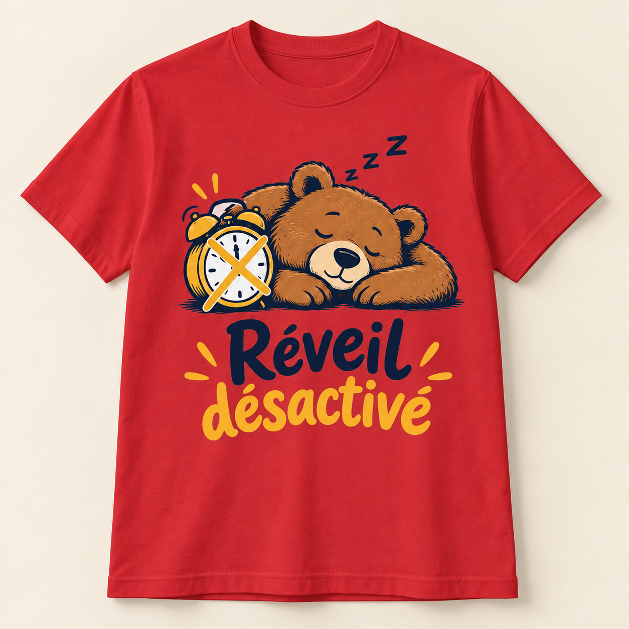 T-shirt Réveil désactivé – Image 4