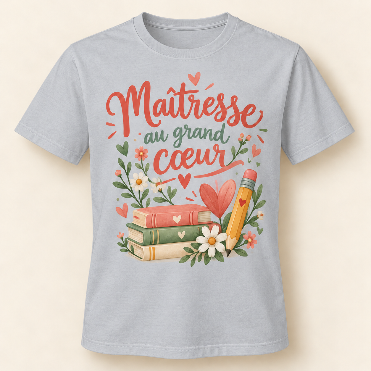 T-shirt Maîtresse au grand cœur – Image 7