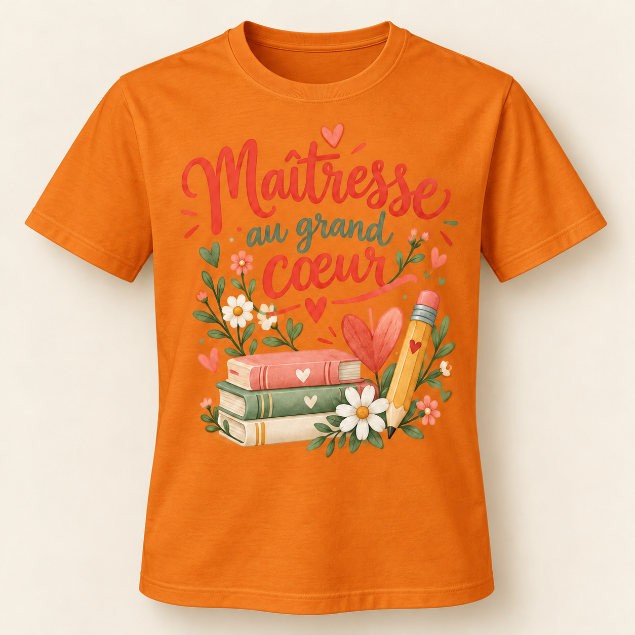 T-shirt Maîtresse au grand cœur – Image 8