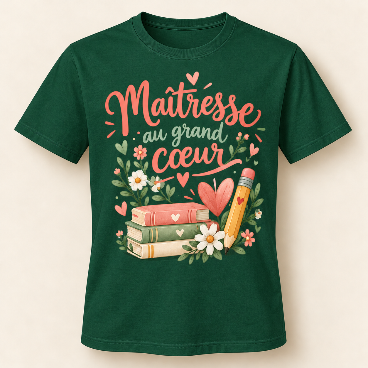 T-shirt Maîtresse au grand cœur – Image 11