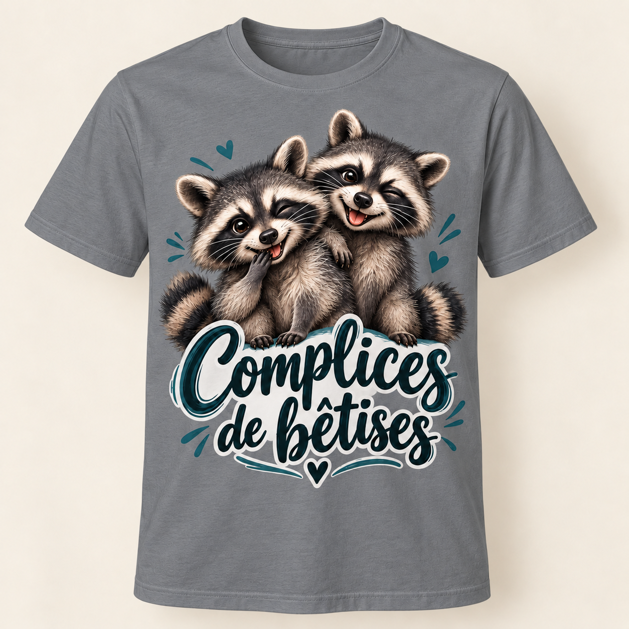 T-shirt Complices de bêtises – Image 3