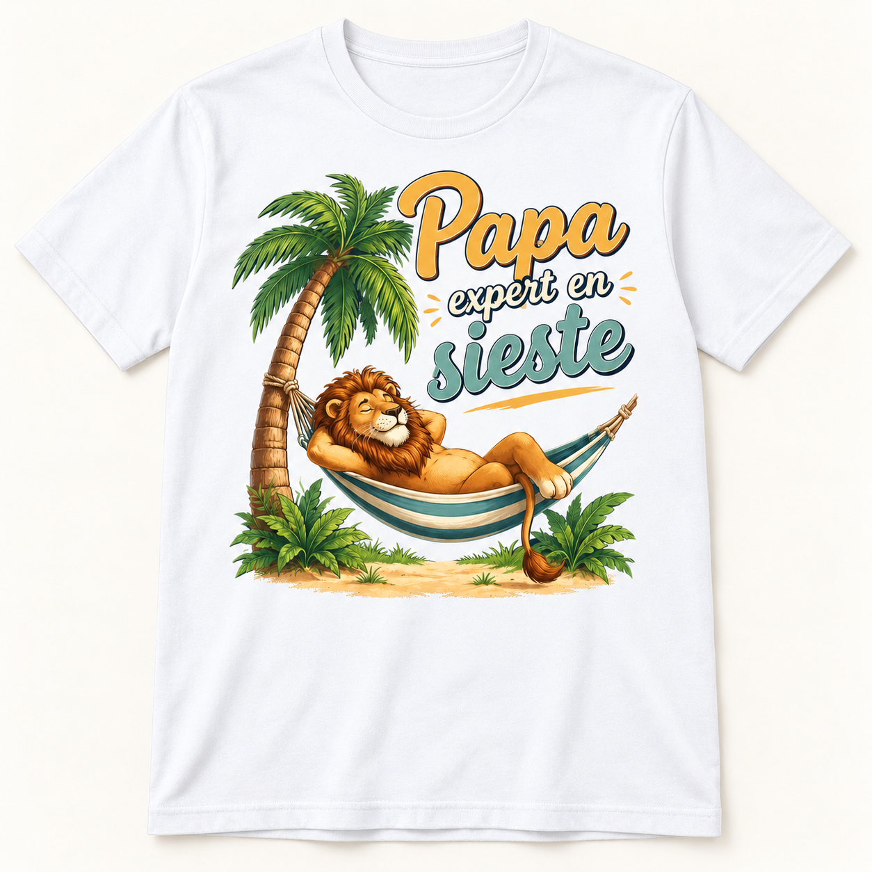T-shirt Papa expert en sieste – Image 2