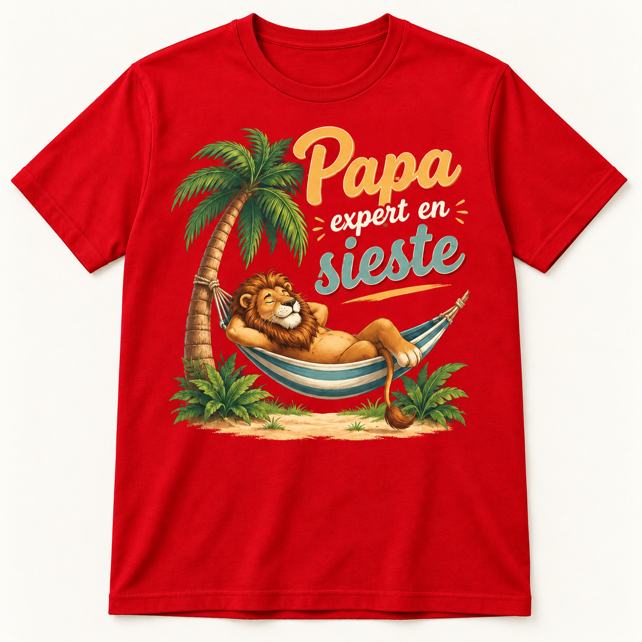 T-shirt Papa expert en sieste – Image 4