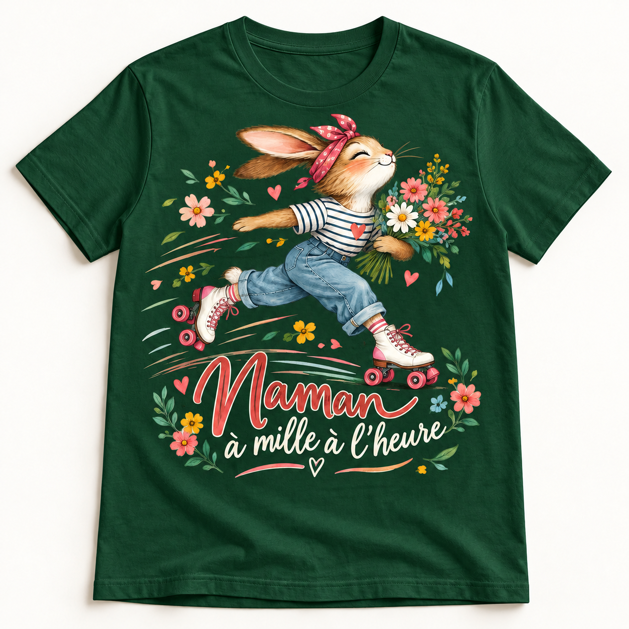 T-shirt Maman à mille à l’heure – Image 4