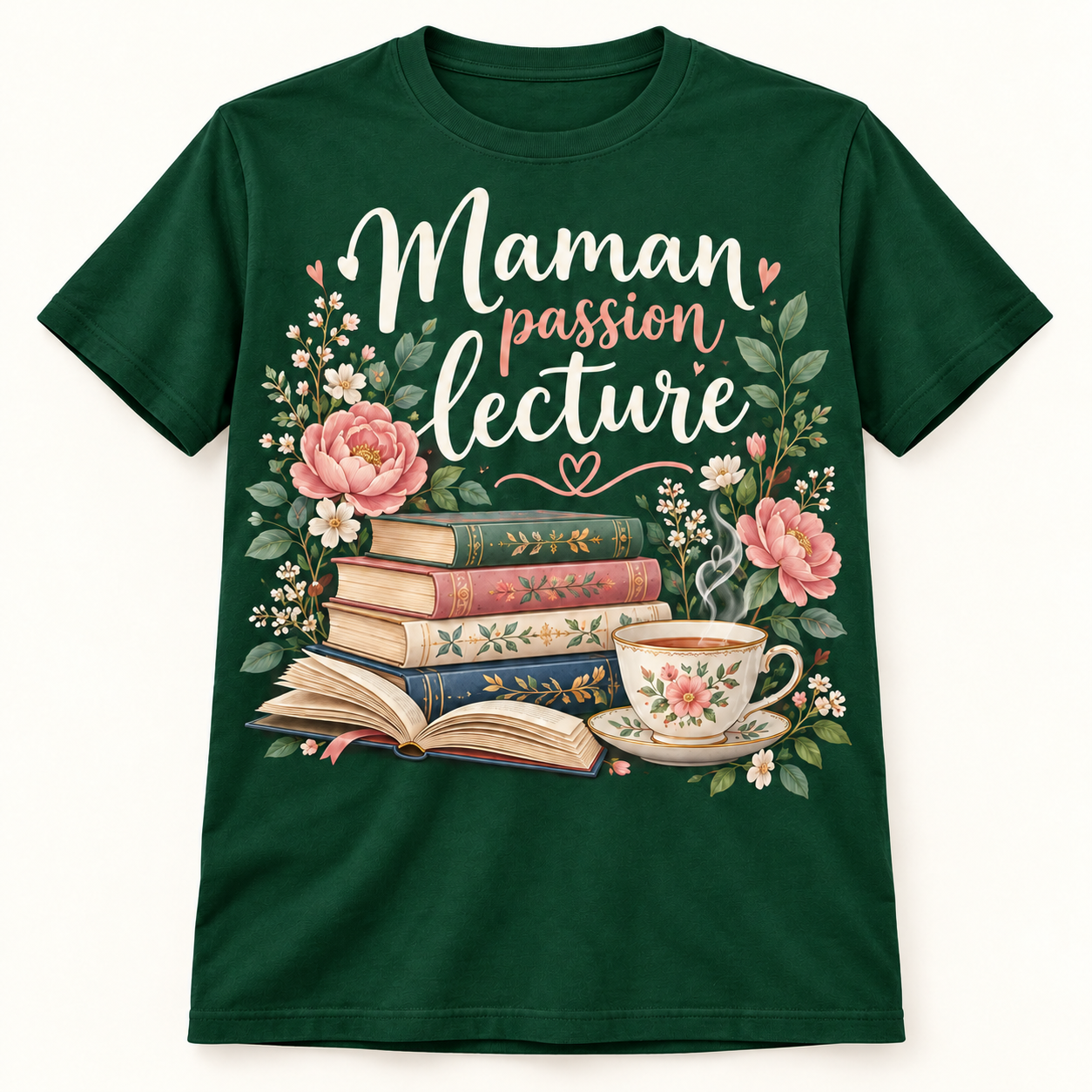T-shirt Maman passion lecture – Image 5