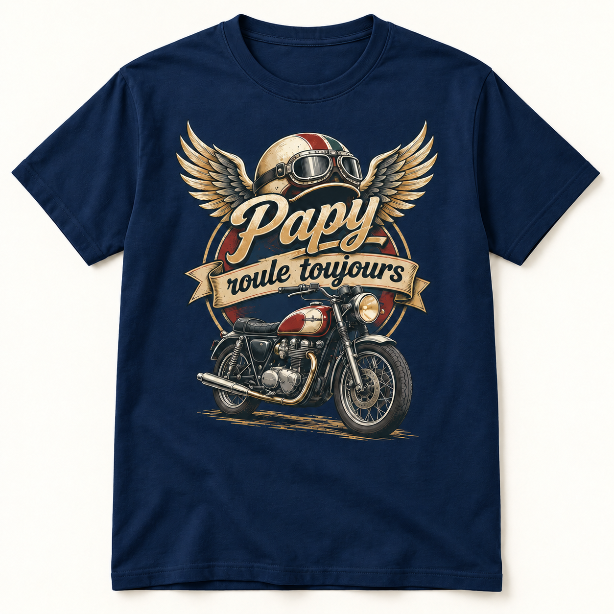 T-shirt Papy roule toujours – Image 5